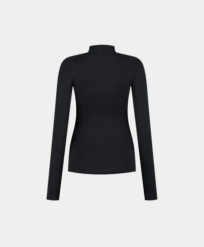 Black Esosa Longsleeve Women Daily Paper Tops