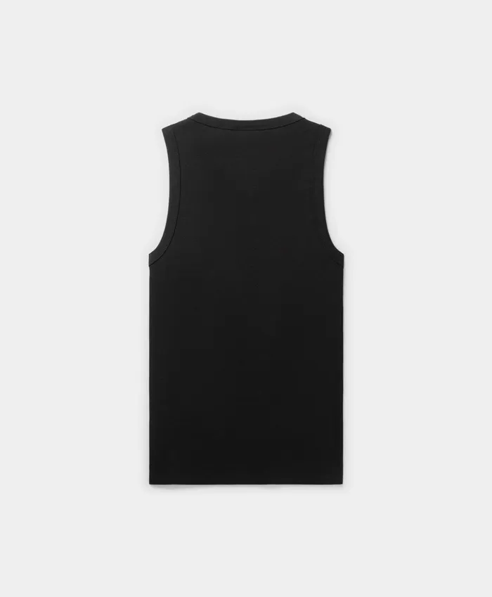 Black Logotype Tank Top Black Men Daily Paper TShirts
