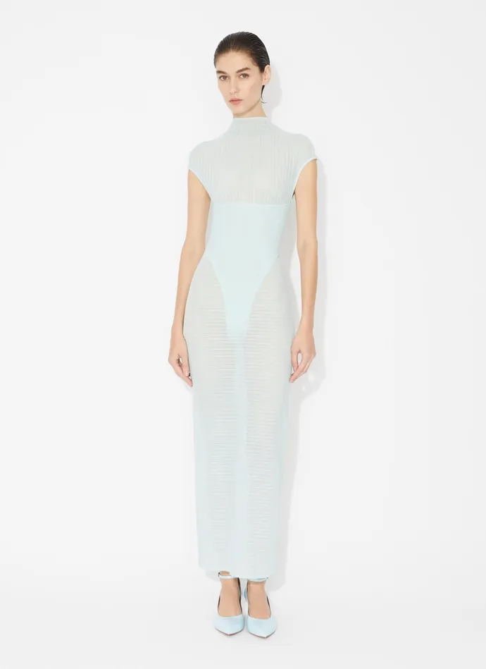 Blue SCULPTING CORSET DRESS Women Alaa Dresses