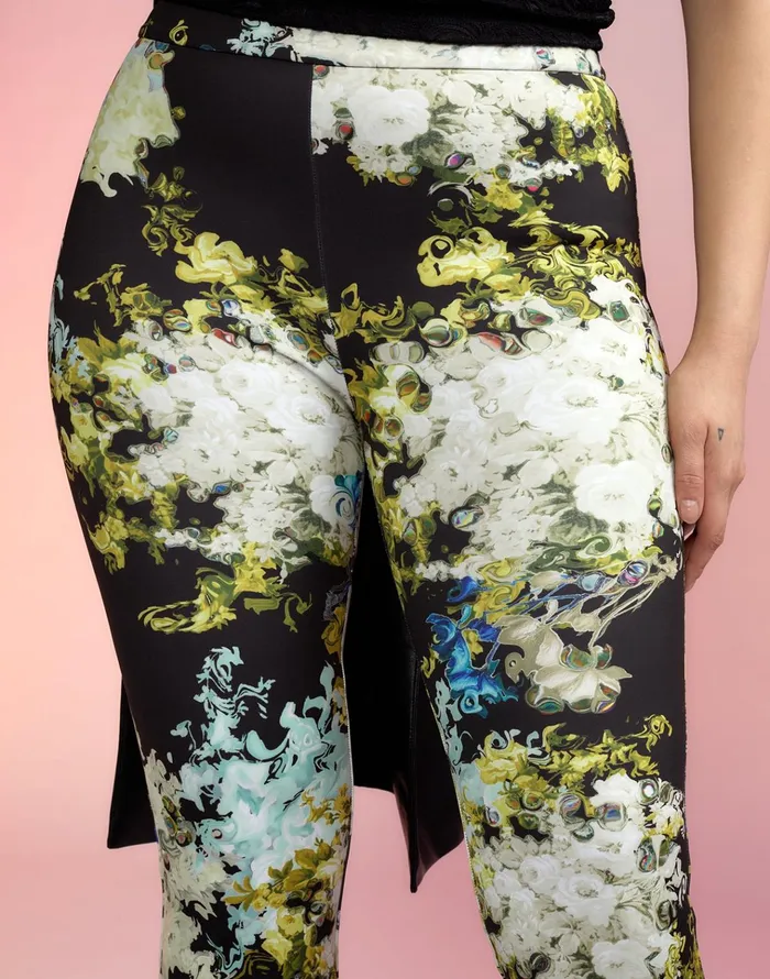 Bonded Fit And Flare Pant 8211 Smblfl Women Cynthia Rowley Bottoms