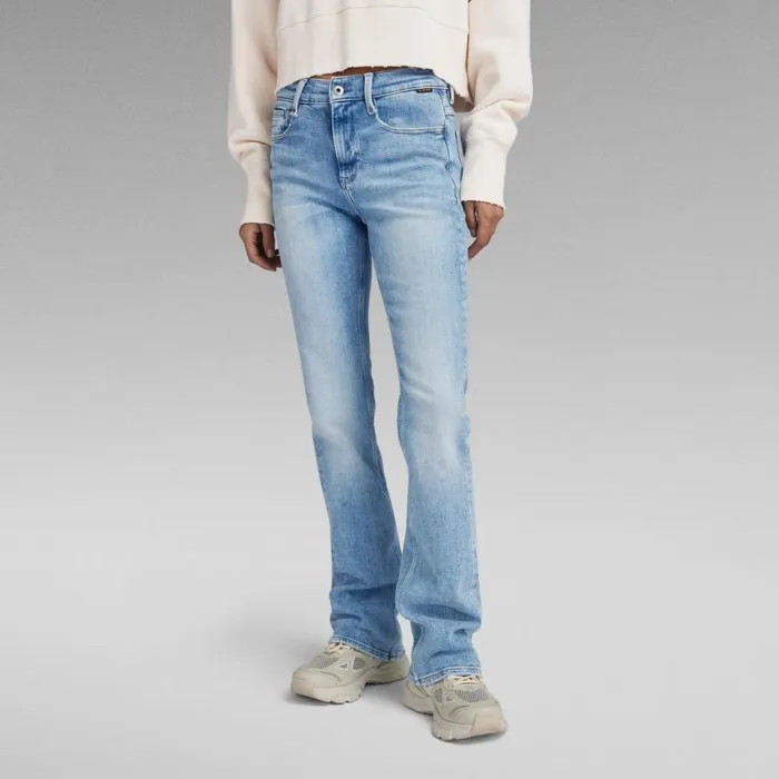 Bootcut and Flare Women GStar RAW Noxer Bootcut Jeans Vintage Olympic Blue