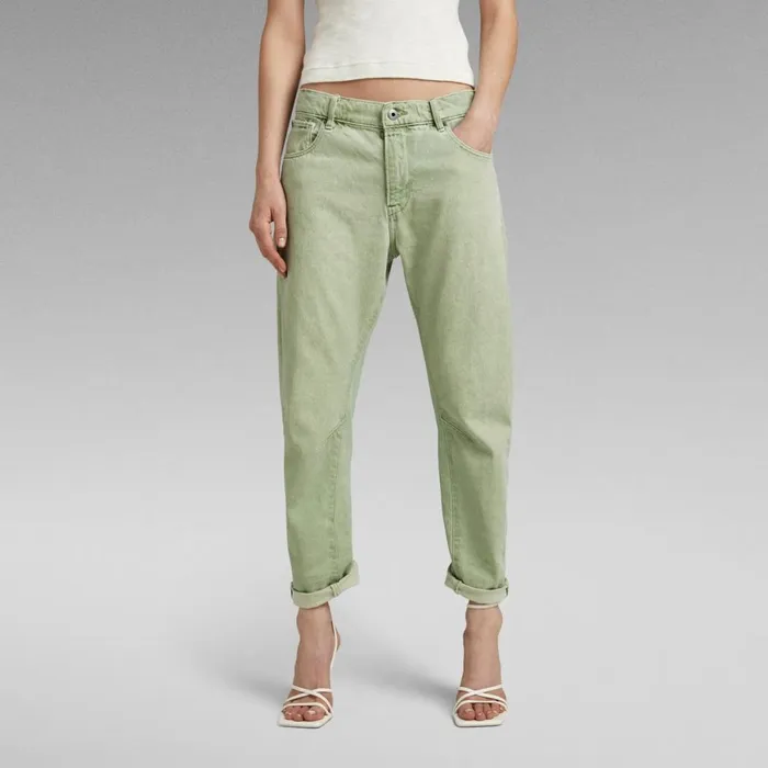Boyfriend Women GStar RAW Arc 3D Boyfriend Jeans Rainbow Cameo Green Gd