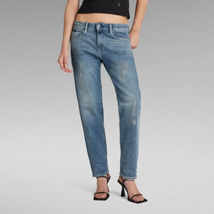 Boyfriend Women GStar RAW Kate Boyfriend Jeans Vintage Ripped Sea Breeze