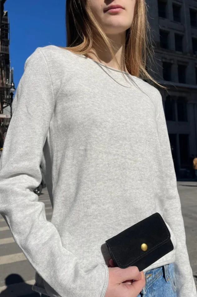 Brandy Melville Bags and Backpacks Black Suede Wallet Black 8211 Women