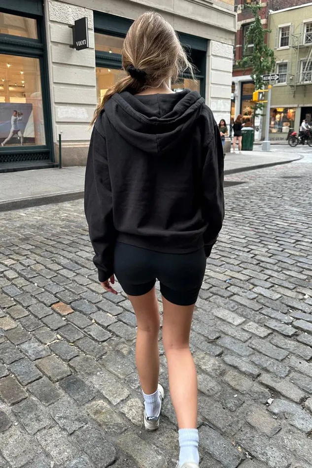 Brandy Melville Sweatpants and Sweatshirts Christy Hoodie Black 8211 Women