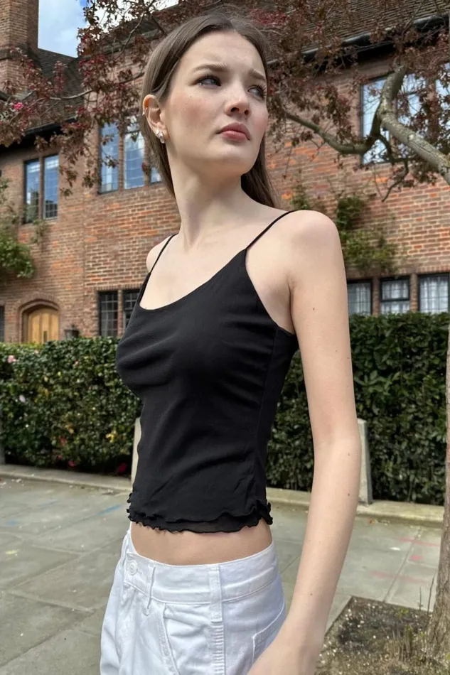 Brandy Melville Tops Ava Tank Black 8211 Women