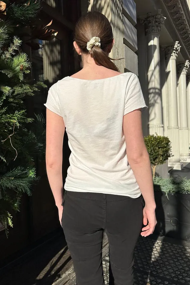 Brandy Melville Tops Maxie Top Natural White 8211 Women