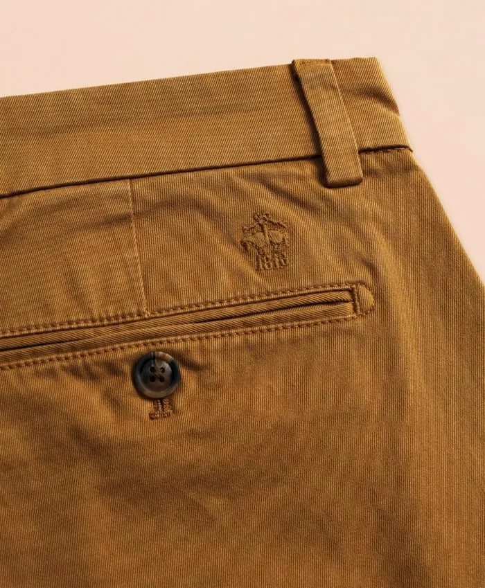 Brooks Brothers Casual Pants GarmentDyed Stretch Chinos British Khaki 8211 Men Brooks Brothers Casual Pants GarmentDyed Stretch Chinos British Khaki 8211 Men