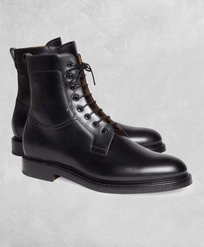 Brooks Brothers Dress and Casual Shoes Golden Fleece Boots Black 8211 Men