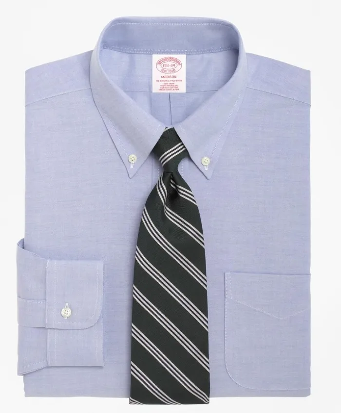 Brooks Brothers Dress Shirts BrooksCool Madison ClassicFit Dress Shirt NonIron ButtonDown Collar Blue 8211 Men Brooks Brothers Dress Shirts BrooksCool Madison ClassicFit Dress Shirt NonIron ButtonDown Collar Blue 8211 Men