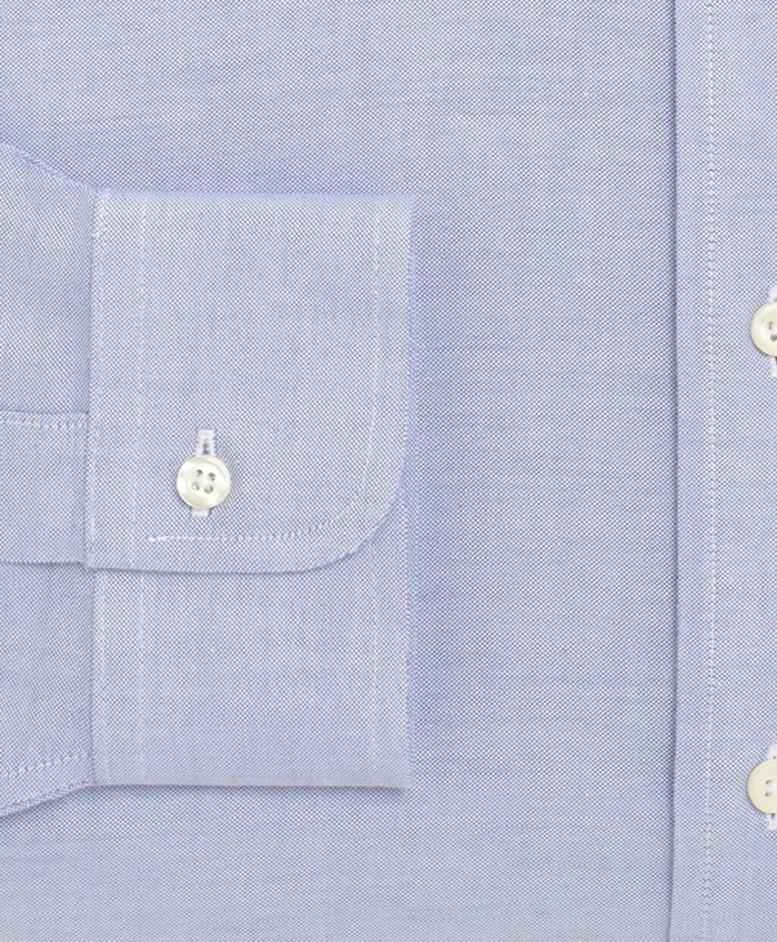 Brooks Brothers Dress Shirts BrooksCool Madison ClassicFit Dress Shirt NonIron ButtonDown Collar Blue 8211 Men