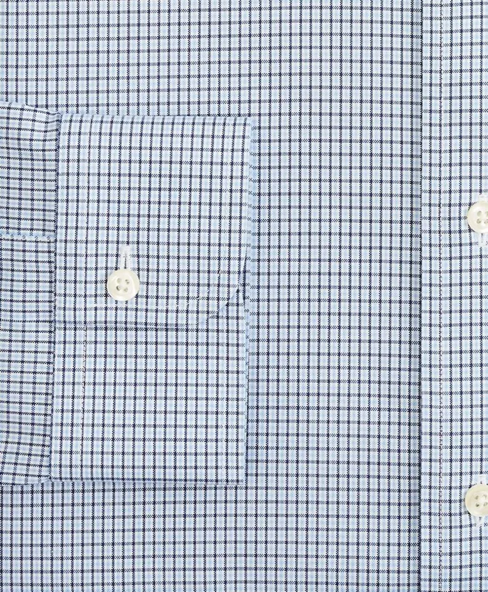 Brooks Brothers Dress Shirts Stretch Soho ExtraSlim Fit Dress Shirt NonIron Check Sodalite 8211 Men Brooks Brothers Dress Shirts Stretch Soho ExtraSlim Fit Dress Shirt NonIron Check Sodalite 8211 Men