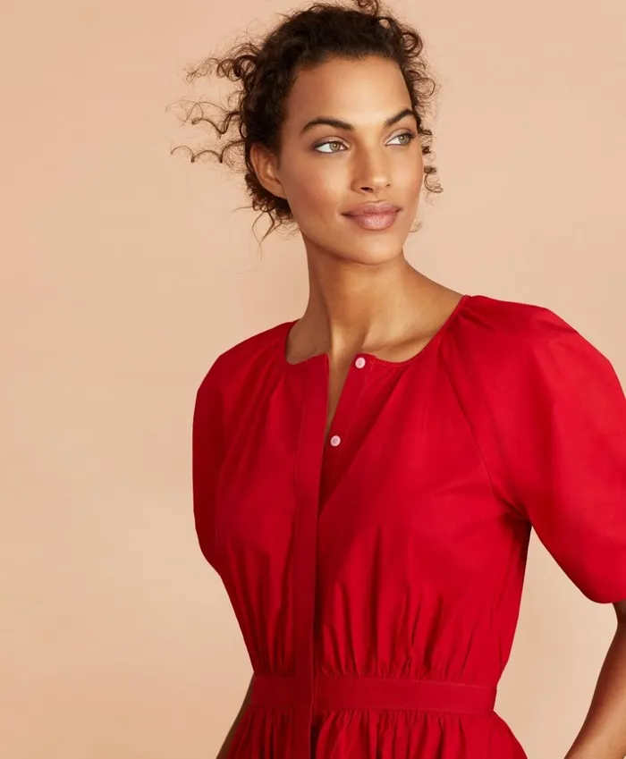 Brooks Brothers Dresses Stretch Cotton Shirt Dress Red 8211 Women Brooks Brothers Dresses Stretch Cotton Shirt Dress Red 8211 Women