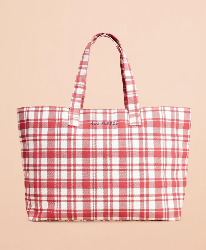 Brooks Brothers Handbags and Wallets Plaid Canvas Tote Bag Red 8211 Women Brooks Brothers Handbags and Wallets Plaid Canvas Tote Bag Red 8211 Women
