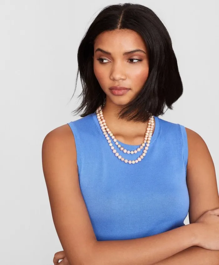 Brooks Brothers Jewelry Long Ombre Freshwater Pearl Necklace Dark Pink 8211 Women Brooks Brothers Jewelry Long Ombre Freshwater Pearl Necklace Dark Pink 8211 Women
