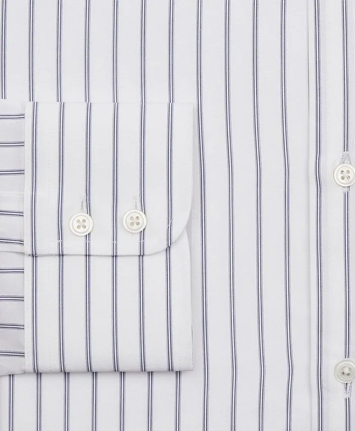 Brooks Brothers Luxury Shirts Luxury Collection Milano SlimFit Dress Shirt Franklin Spread Collar MicroOutline Stripe White 8211 Men Brooks Brothers Luxury Shirts Luxury Collection Milano SlimFit Dress Shirt Franklin Spread Collar MicroOutline Stripe White 8211 Men