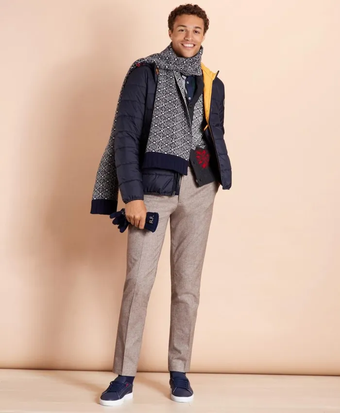 Brooks Brothers Outerwear Quilted Hooded Puffer Jacket Navy 8211 Men Brooks Brothers Outerwear Quilted Hooded Puffer Jacket Navy 8211 Men