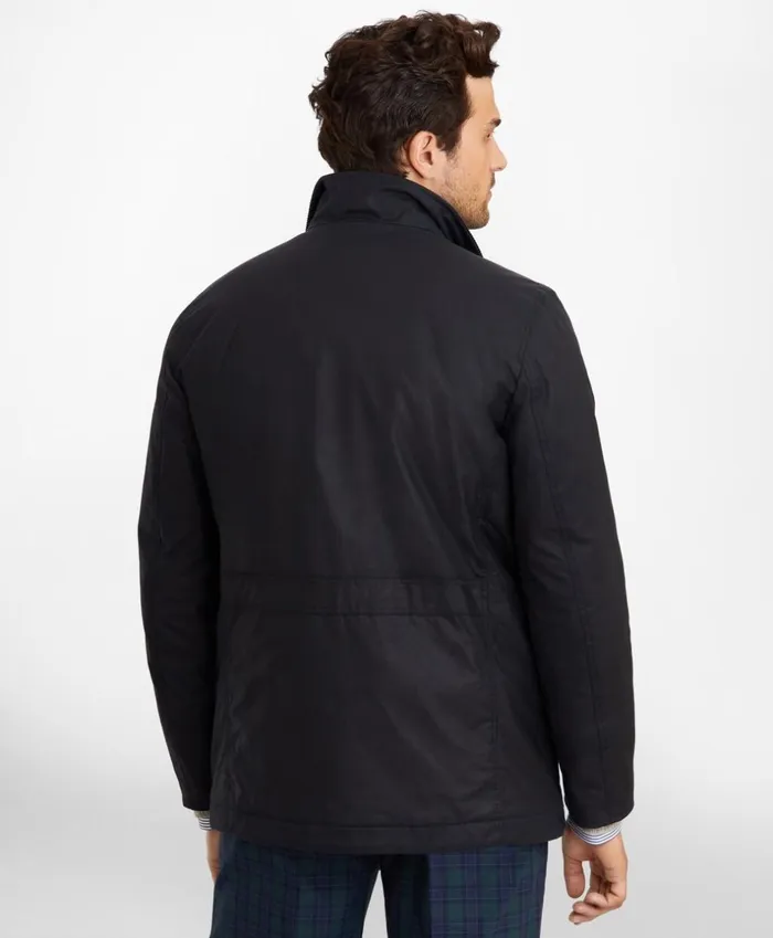 Brooks Brothers Outerwear Waxed Cotton Field Jacket Navy 8211 Men Brooks Brothers Outerwear Waxed Cotton Field Jacket Navy 8211 Men