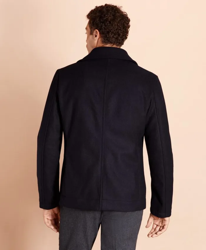 Brooks Brothers Outerwear Wool Peacoat Navy 8211 Men Brooks Brothers Outerwear Wool Peacoat Navy 8211 Men