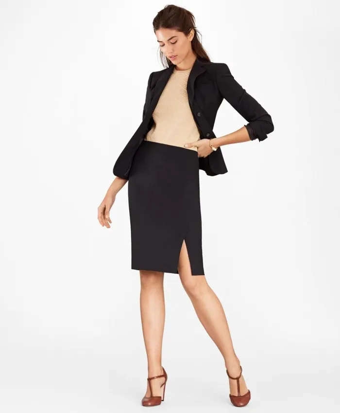 Brooks Brothers Pants Skirts and Shorts Checked BrooksCool Merino Wool Pencil Skirt Black 8211 Women Brooks Brothers Pants Skirts and Shorts Checked BrooksCool Merino Wool Pencil Skirt Black 8211 Women
