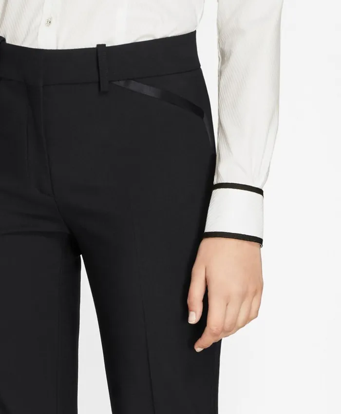 Brooks Brothers Petites Petite SlimFit StretchWool Crepe Tuxedo Pants Black 8211 Women Brooks Brothers Petites Petite SlimFit StretchWool Crepe Tuxedo Pants Black 8211 Women