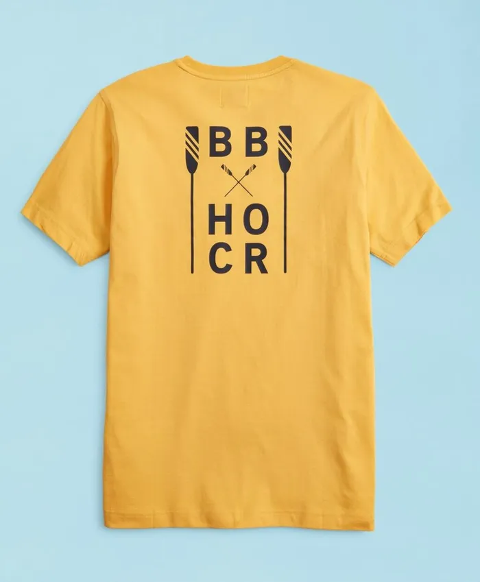 Brooks Brothers Polos and TShirts Head Of The Charles Regatta ShortSleeve Graphic TShirt Yellow 8211 Men Brooks Brothers Polos and TShirts Head Of The Charles Regatta ShortSleeve Graphic TShirt Yellow 8211 Men
