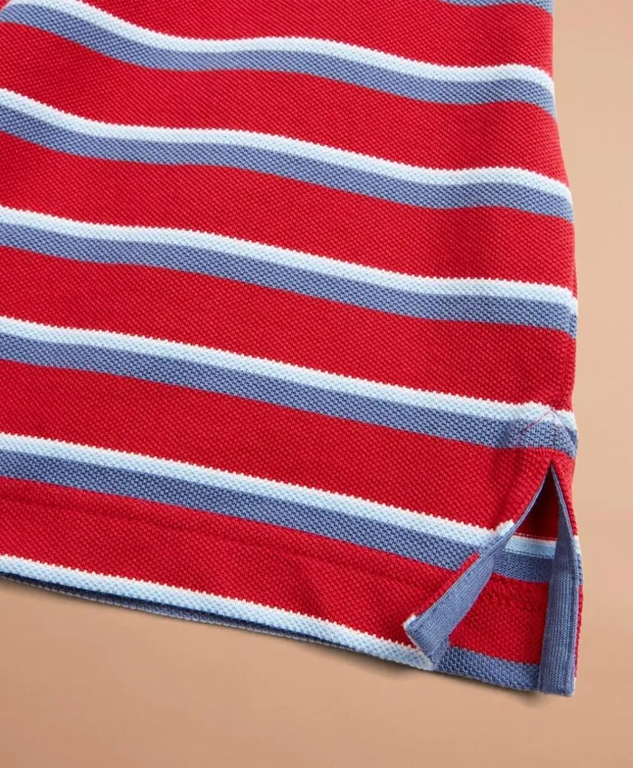 Brooks Brothers Polos and TShirts Striped Pique Polo Shirt Red 8211 Men Brooks Brothers Polos and TShirts Striped Pique Polo Shirt Red 8211 Men