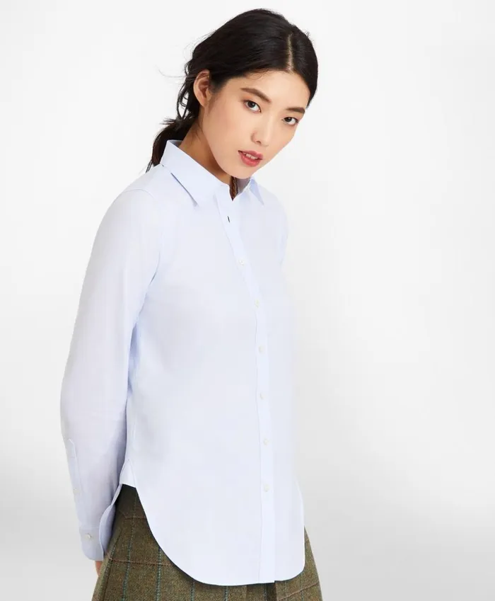 Brooks Brothers Shirts and Tops ClassicFit Cotton Dobby Luxury Shirt Light Blue 8211 Women Brooks Brothers Shirts and Tops ClassicFit Cotton Dobby Luxury Shirt Light Blue 8211 Women