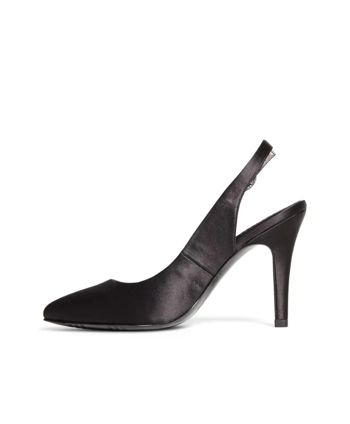 Brooks Brothers Shoes and Belts Satin Slingbacks Black 8211 Women Brooks Brothers Shoes and Belts Satin Slingbacks Black 8211 Women