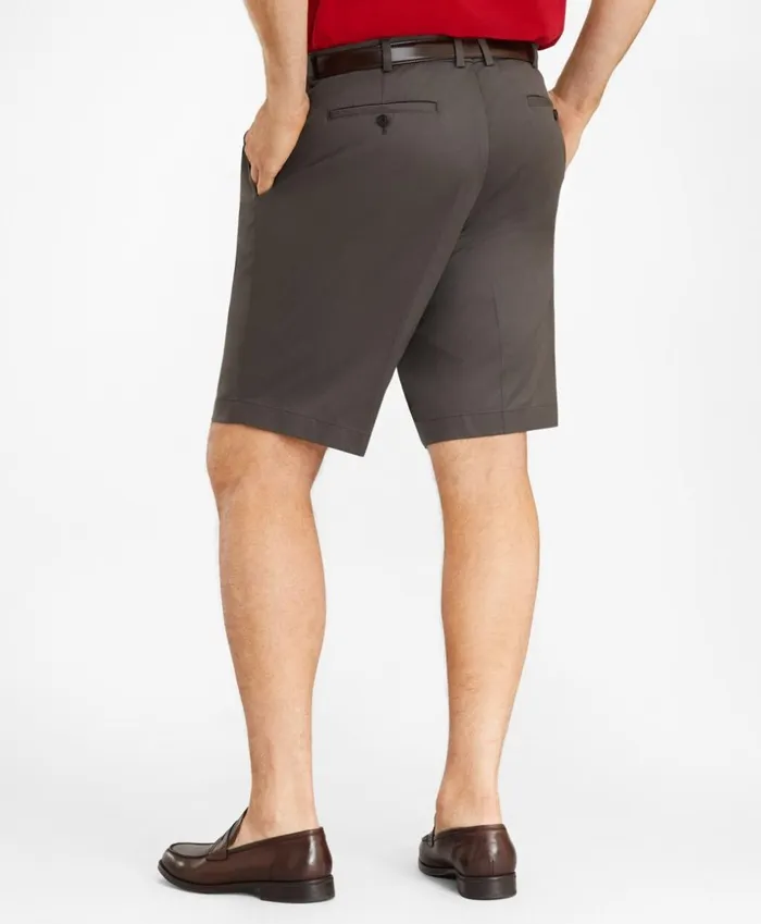 Brooks Brothers Shorts and Swimwear Big and Tall Pleat Front Stretch Advantage Chino Shorts Grey 8211 Men Brooks Brothers Shorts and Swimwear Big and Tall Pleat Front Stretch Advantage Chino Shorts Grey 8211 Men