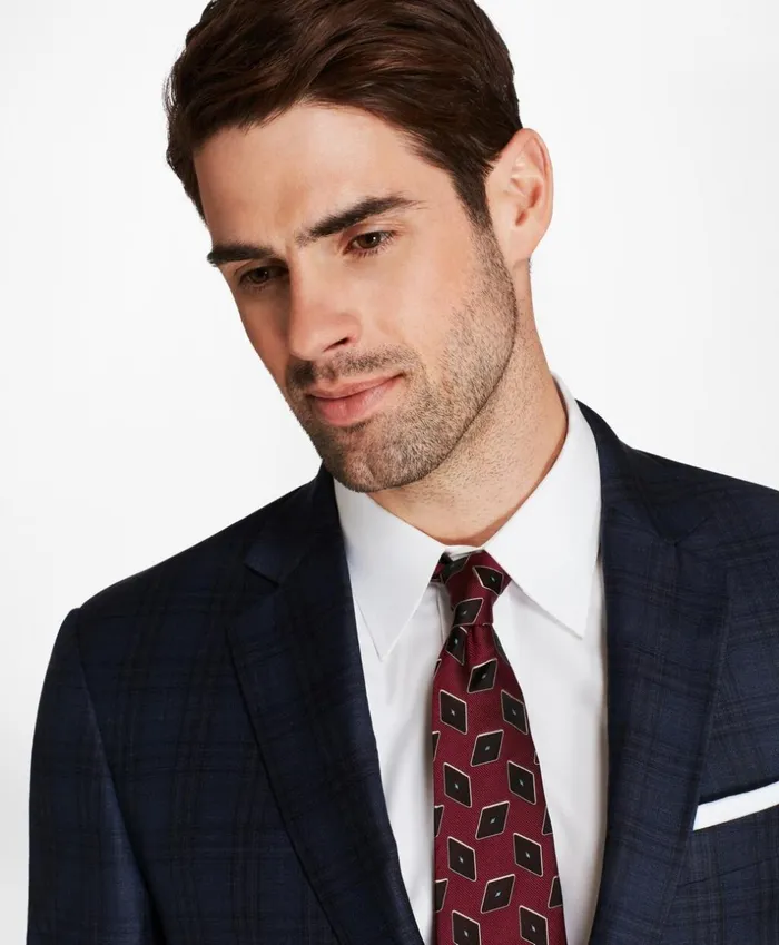 Brooks Brothers Sport Coats and Vests Regent Fit Blue Plaid With Deco Sport Coat Blue 8211 Men Brooks Brothers Sport Coats and Vests Regent Fit Blue Plaid With Deco Sport Coat Blue 8211 Men