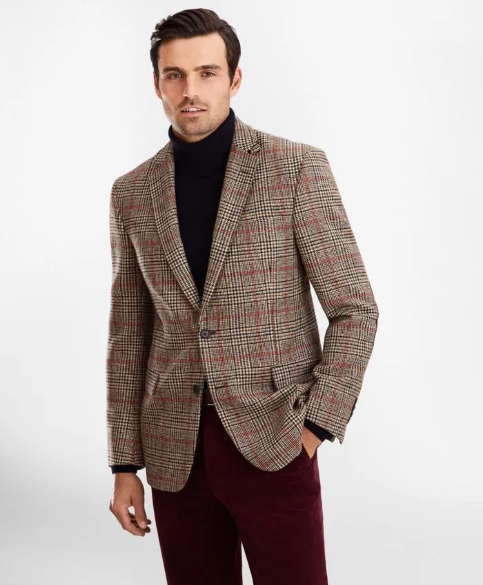 Brooks Brothers Sport Coats and Vests Regent Fit Plaid Sport Coat Tan 8211 Men Brooks Brothers Sport Coats and Vests Regent Fit Plaid Sport Coat Tan 8211 Men