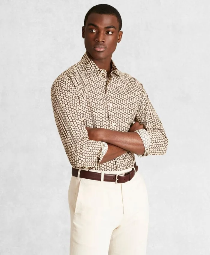 Brooks Brothers Sport Shirts Golden Fleece Regent Fit Brown Floral Sport Shirt Brown 8211 Men Brooks Brothers Sport Shirts Golden Fleece Regent Fit Brown Floral Sport Shirt Brown 8211 Men
