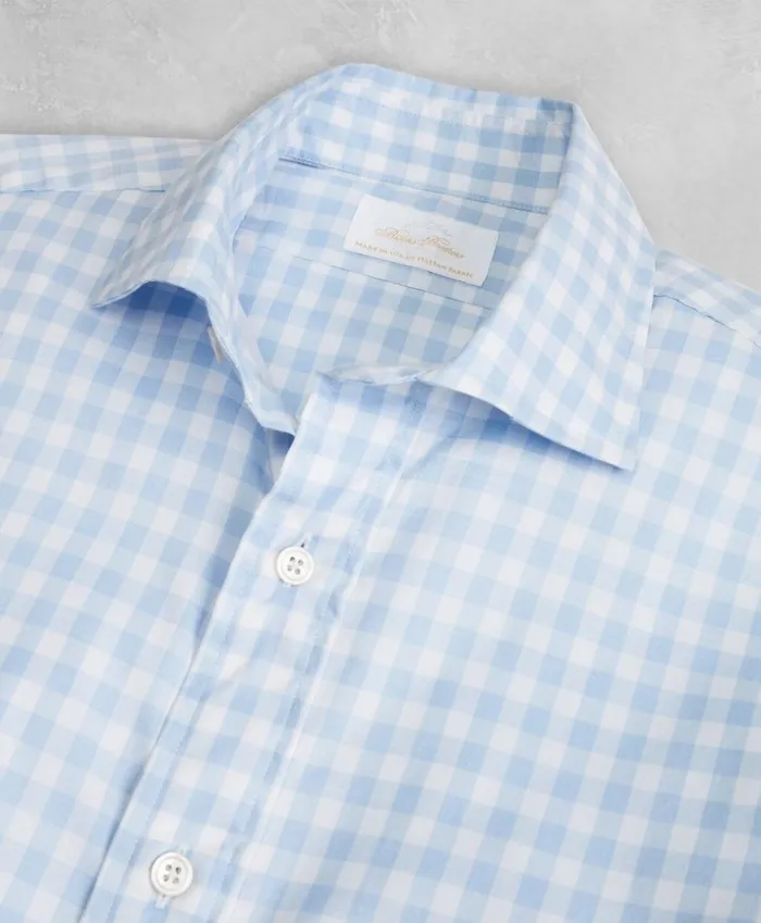 Brooks Brothers Sport Shirts Golden Fleece Regent Fit Gingham Flannel Sport Shirt Light Bluewhite 8211 Men Brooks Brothers Sport Shirts Golden Fleece Regent Fit Gingham Flannel Sport Shirt Light Bluewhite 8211 Men