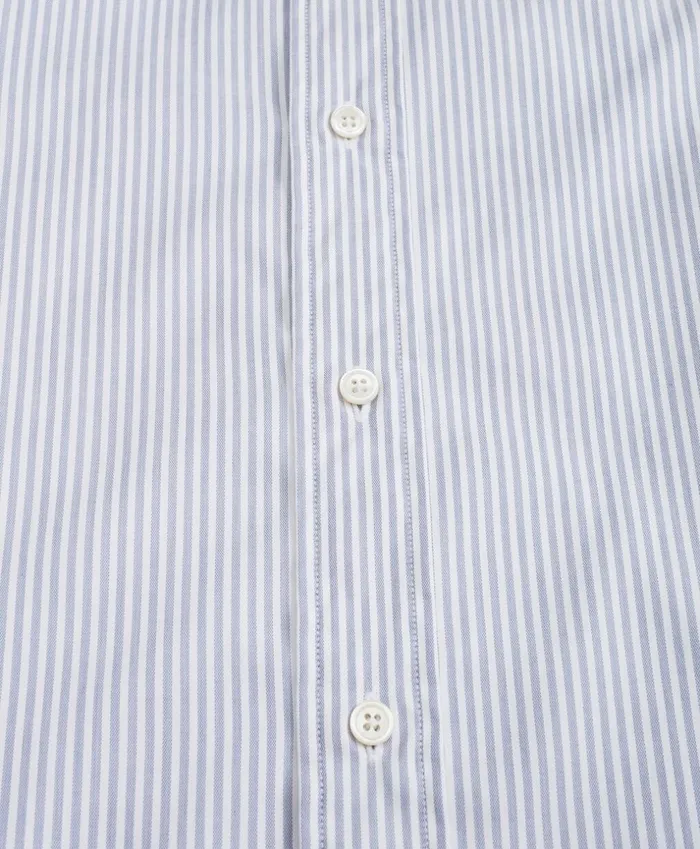 Brooks Brothers Sport Shirts Golden Fleece Regent Fit Striped Flannel Sport Shirt Light Blue 8211 Men