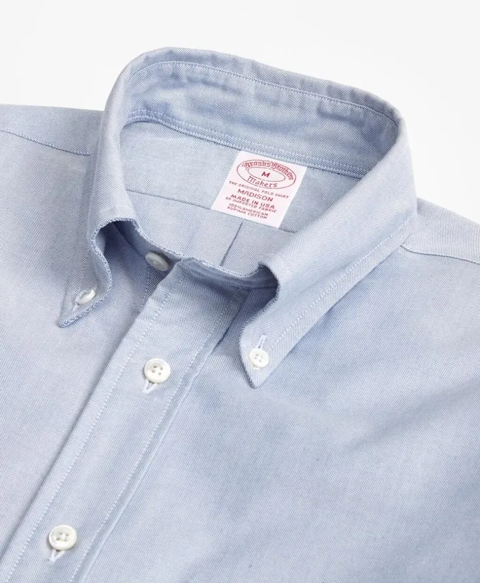 Brooks Brothers Sport Shirts Madison Fit Oxford Sport Shirt Light Blue 8211 Men