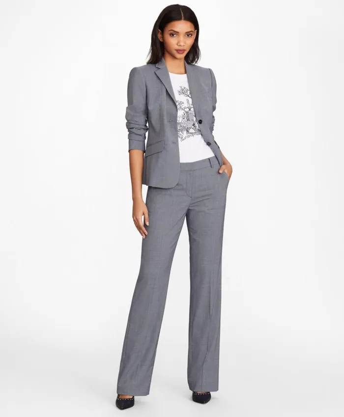 Brooks Brothers Suit Separates Houndstooth BrooksCool Merino Wool Pants Greymulti 8211 Women Brooks Brothers Suit Separates Houndstooth BrooksCool Merino Wool Pants Greymulti 8211 Women