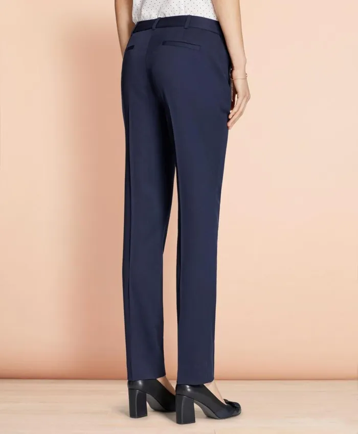Brooks Brothers Suit Separates Tapered Stretch Wool Trousers Navy 8211 Women Brooks Brothers Suit Separates Tapered Stretch Wool Trousers Navy 8211 Women