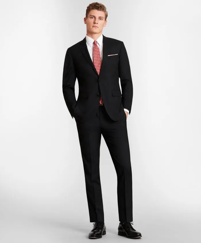 Brooks Brothers Suits BrooksGate MilanoFit Wool Suit Jacket Black 8211 Men Brooks Brothers Suits BrooksGate MilanoFit Wool Suit Jacket Black 8211 Men