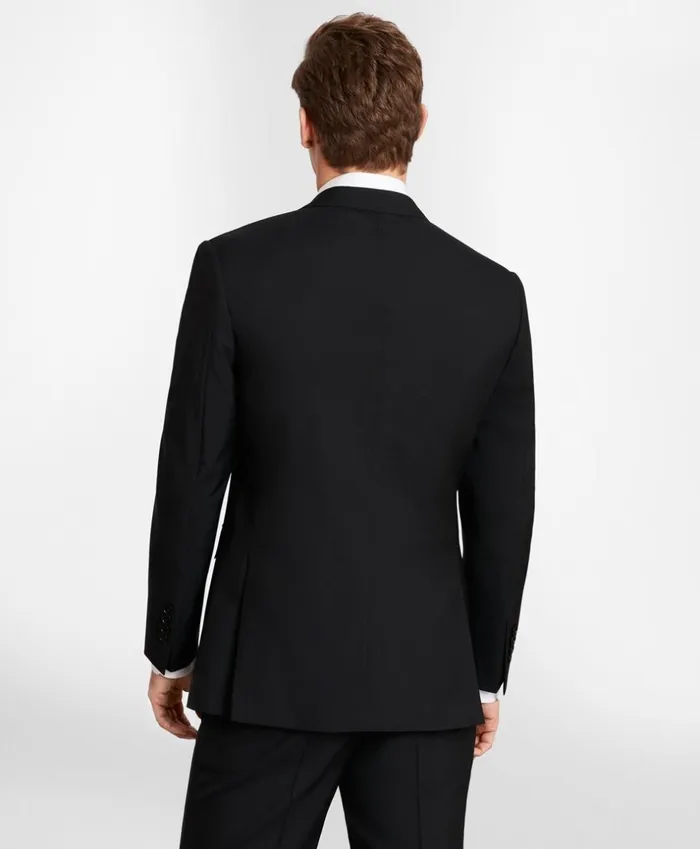 Brooks Brothers Suits BrooksGate MilanoFit Wool Suit Jacket Black 8211 Men Brooks Brothers Suits BrooksGate MilanoFit Wool Suit Jacket Black 8211 Men