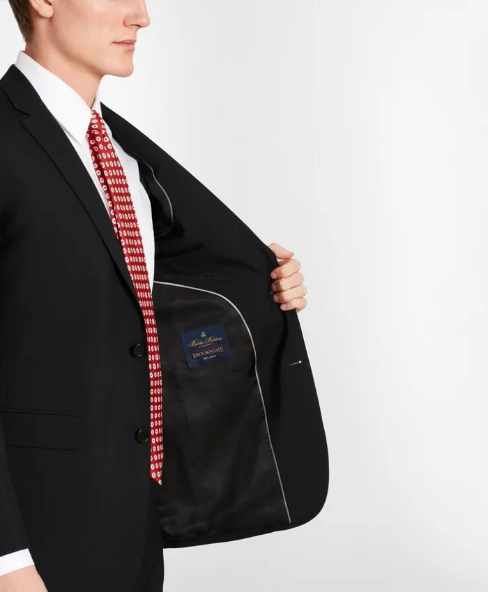 Brooks Brothers Suits BrooksGate MilanoFit Wool Suit Jacket Black 8211 Men Brooks Brothers Suits BrooksGate MilanoFit Wool Suit Jacket Black 8211 Men