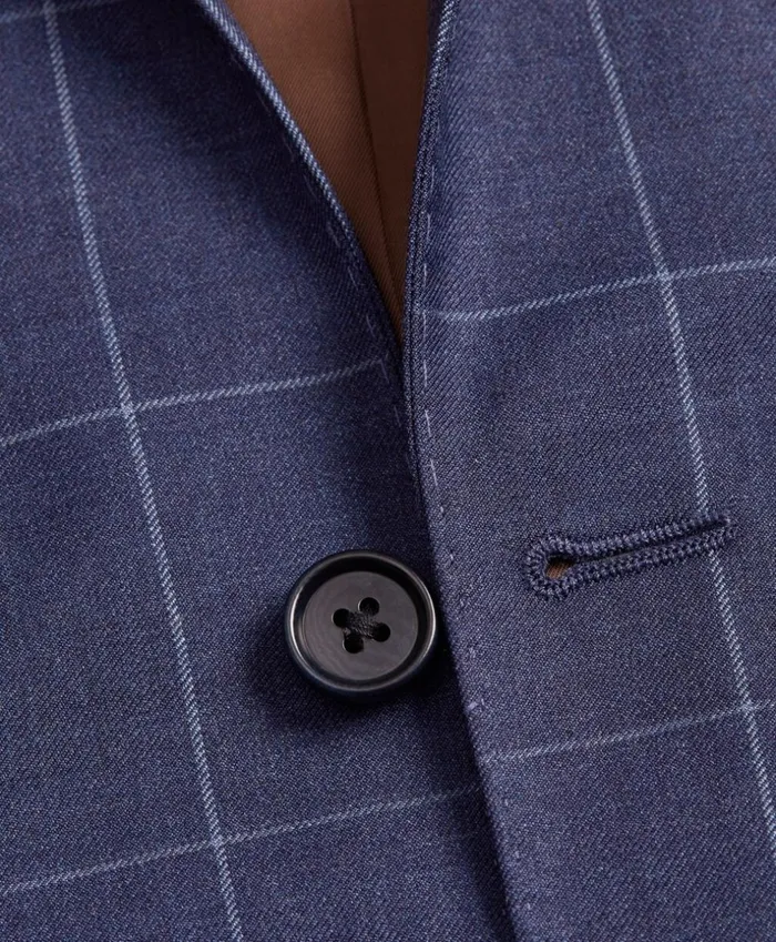 Brooks Brothers Suits BrooksGate RegentFit Windowpane Wool Twill Suit Jacket Blue 8211 Men Brooks Brothers Suits BrooksGate RegentFit Windowpane Wool Twill Suit Jacket Blue 8211 Men