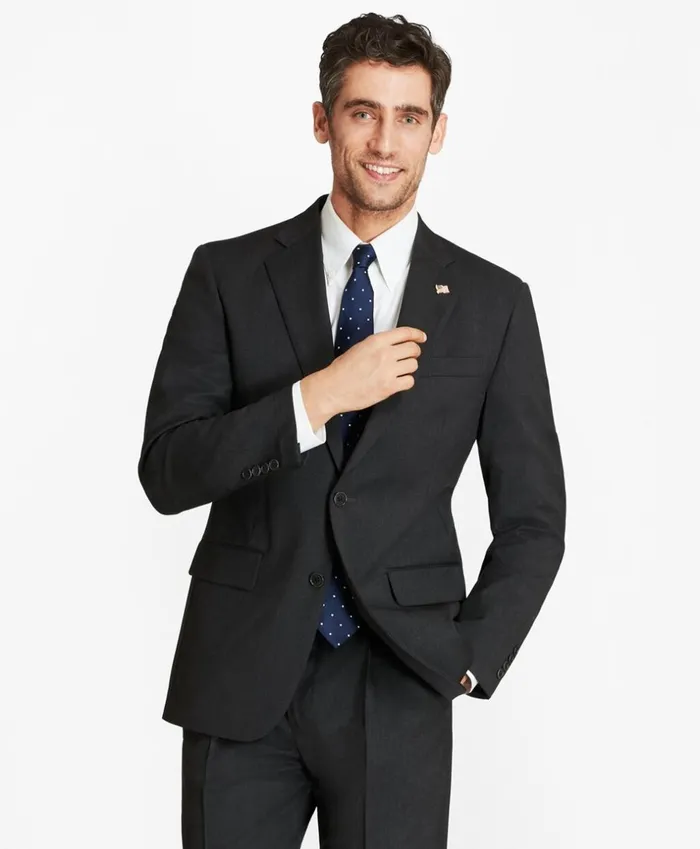Brooks Brothers Suits Madison Fit TwoButton 1818 Suit Grey 8211 Men Brooks Brothers Suits Madison Fit TwoButton 1818 Suit Grey 8211 Men