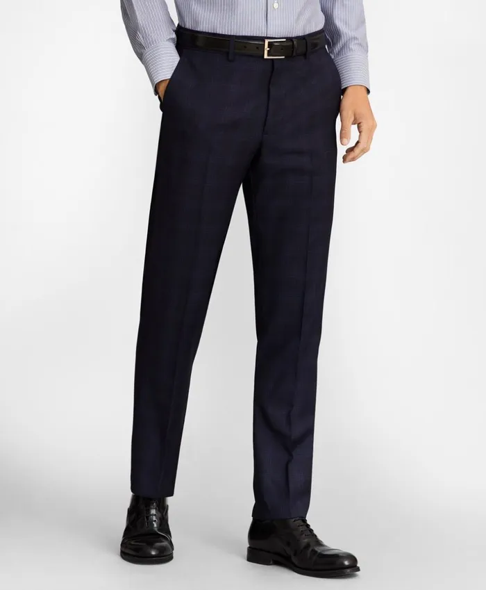 Brooks Brothers Suits Milano Fit Plaid 1818 Suit Navy 8211 Men Brooks Brothers Suits Milano Fit Plaid 1818 Suit Navy 8211 Men