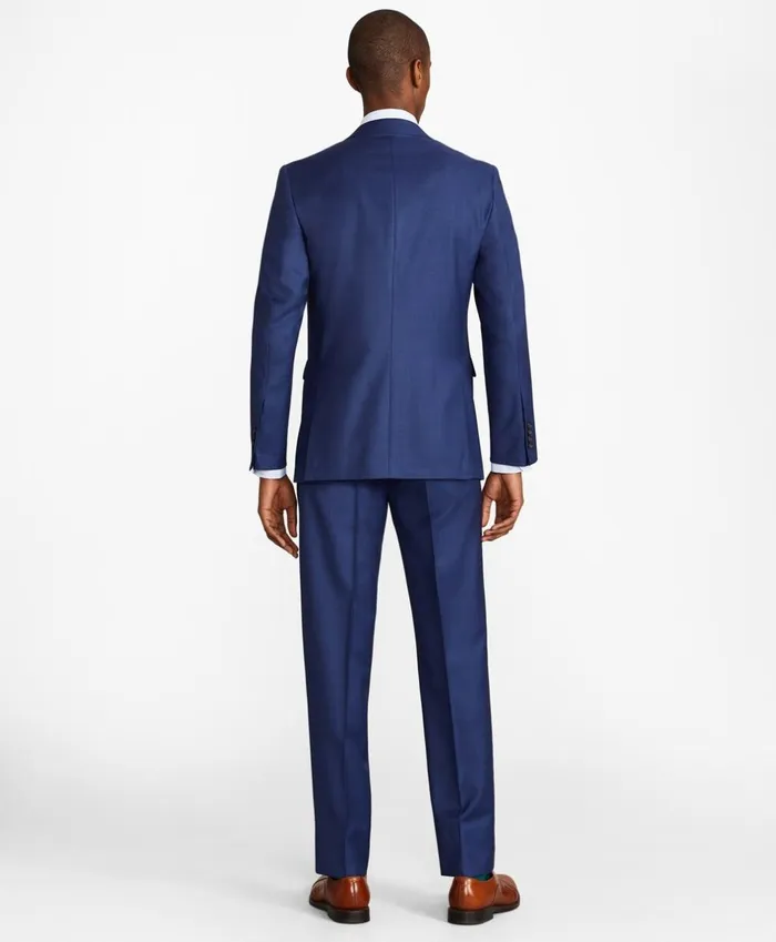 Brooks Brothers Suits Milano Fit Sharkskin 1818 Suit Blue 8211 Men Brooks Brothers Suits Milano Fit Sharkskin 1818 Suit Blue 8211 Men