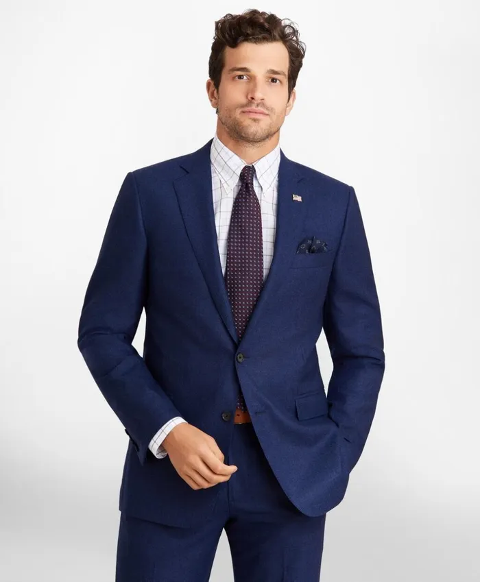 Brooks Brothers Suits Regent Fit TwoButton 1818 Suit Navy 8211 Men Brooks Brothers Suits Regent Fit TwoButton 1818 Suit Navy 8211 Men