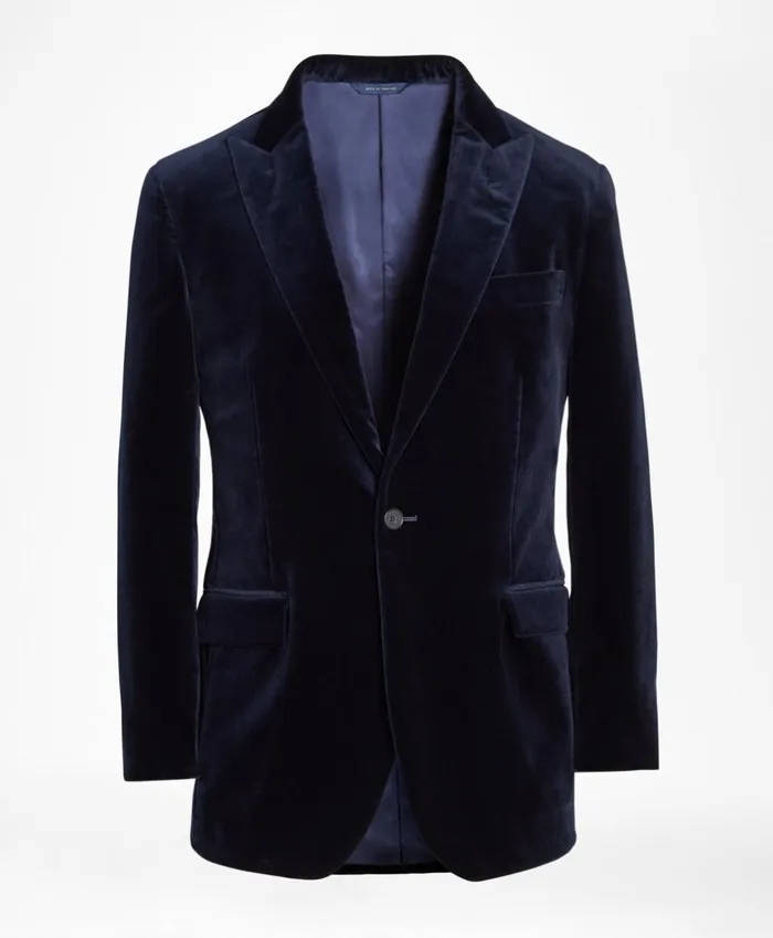 Brooks Brothers Tuxedo Shop Milano Fit Velvet Tuxedo Jacket Navy 8211 Men Brooks Brothers Tuxedo Shop Milano Fit Velvet Tuxedo Jacket Navy 8211 Men