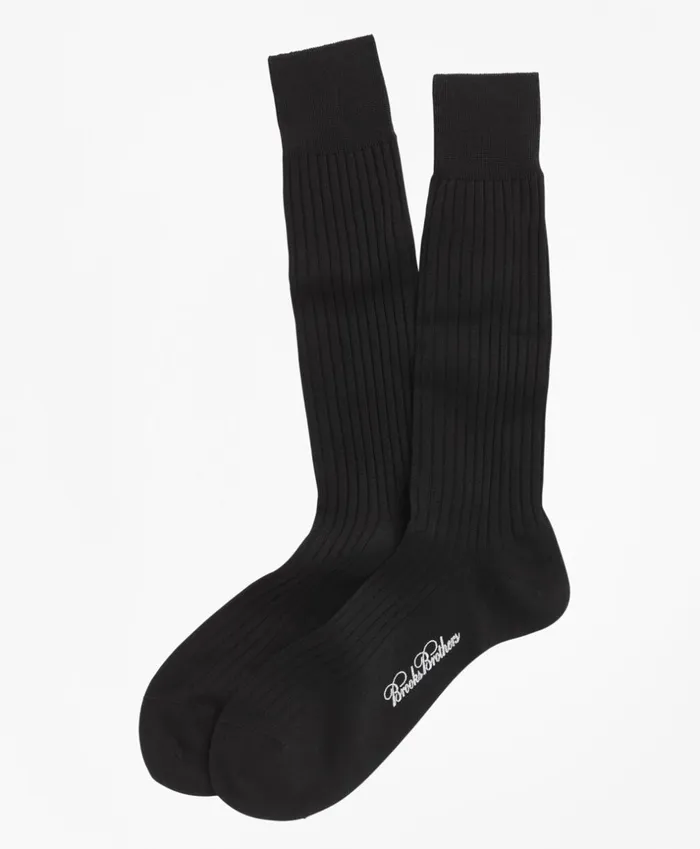 Brooks Brothers Underwear and Socks Egyptian Cotton Ribbed Crew Socks Black 8211 Men Brooks Brothers Underwear and Socks Egyptian Cotton Ribbed Crew Socks Black 8211 Men