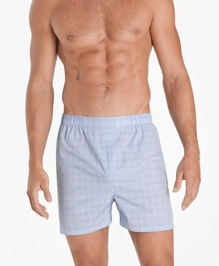 Brooks Brothers Underwear and Socks Slim Fit Glen Plaid Boxers Blue 8211 Men Brooks Brothers Underwear and Socks Slim Fit Glen Plaid Boxers Blue 8211 Men