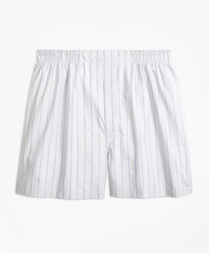 Brooks Brothers Underwear and Socks Traditional Fit BB1 Stripe Boxers Grey 8211 Men Brooks Brothers Underwear and Socks Traditional Fit BB1 Stripe Boxers Grey 8211 Men